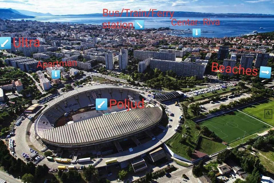 Blue Mile Apartman Split Exterior foto
